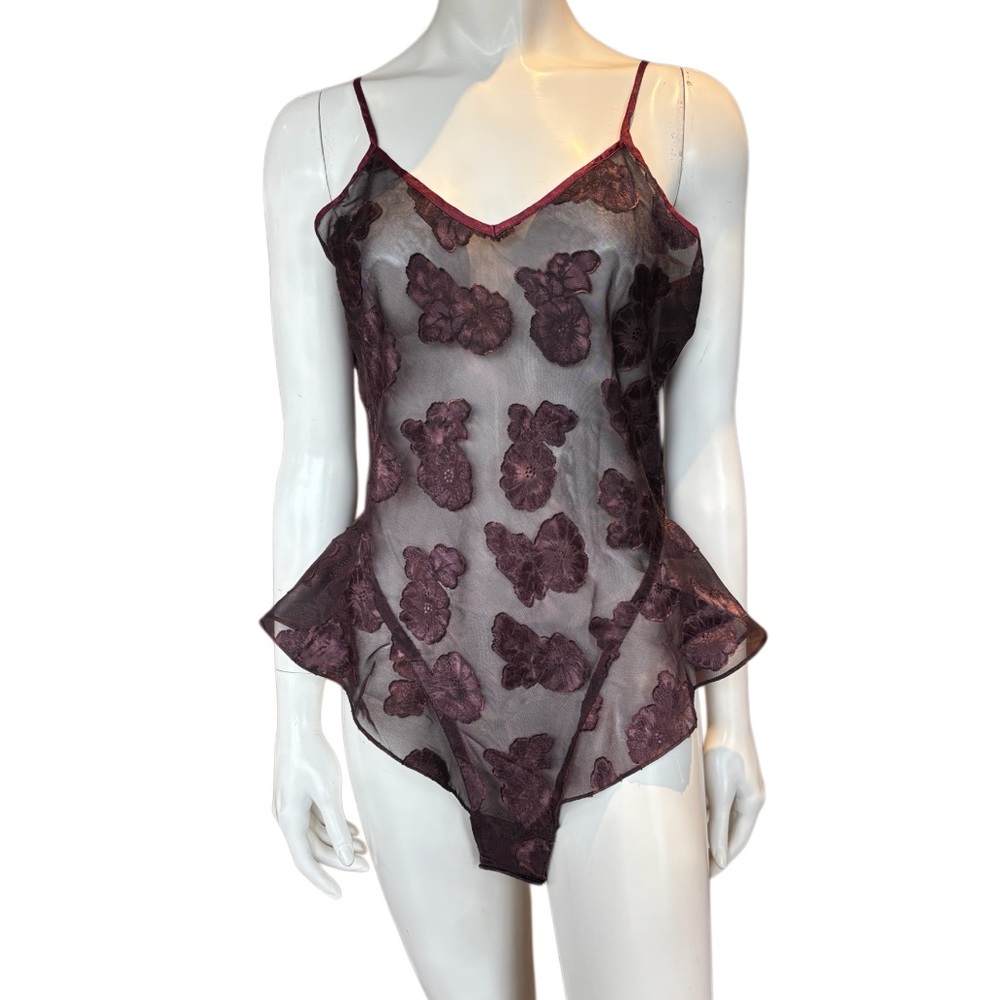 Vintage Versailles The Bay Sheer Bodysuit Teddy